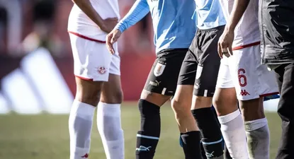 Así fue la salida de Matías Abaldo tras la lesión ante Túnez
