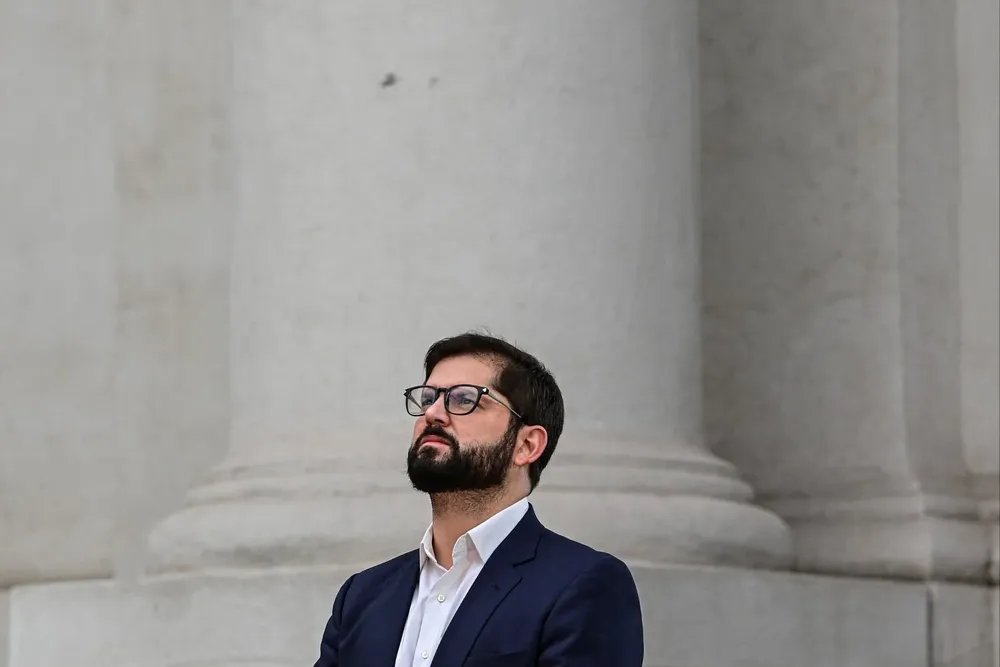 El presidente de Chile, Gabriel Boric, insistió que el paro de camioneros no es contra el Gobierno, es contra la ciudadanía