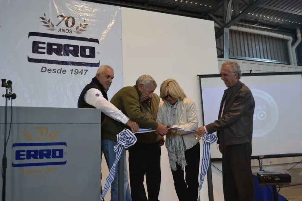 La nueva casa de Corporación de Maquinaria y Barraca Erro, próxima a Varela (Lavalleja).