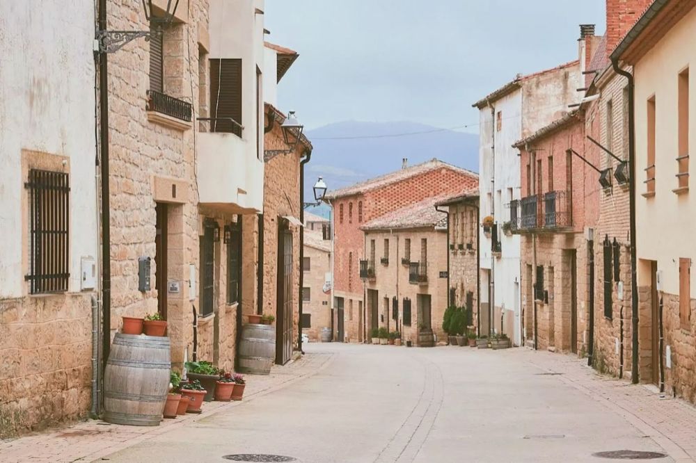 A Xesta, un pequeño pueblo gallego.