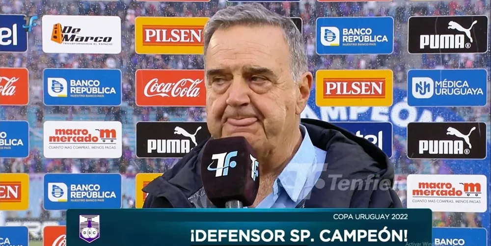 Alberto Ward en declaraciones a Tenfield