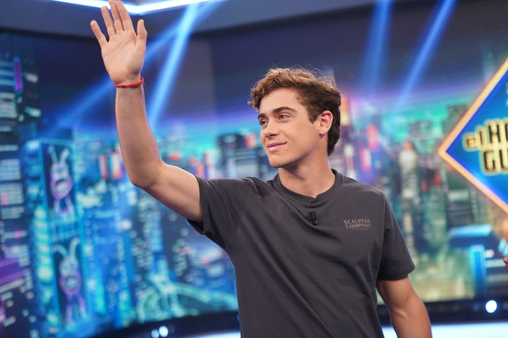 Franco Colapinto en el Hormiguero.