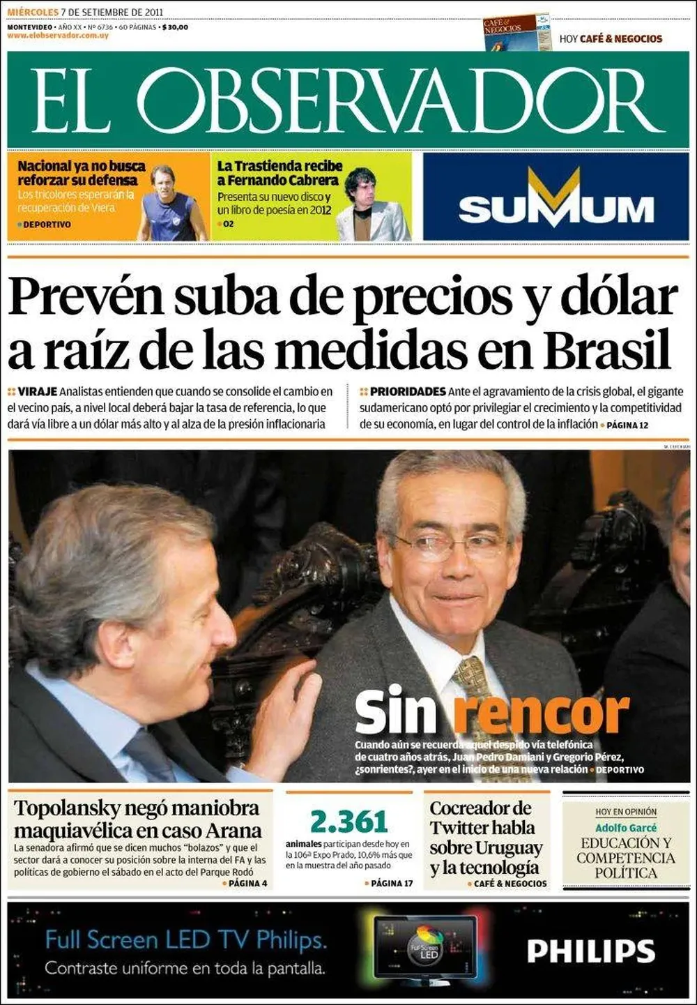 El Observador, Uruguay