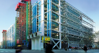 El centro Pompidou en París.