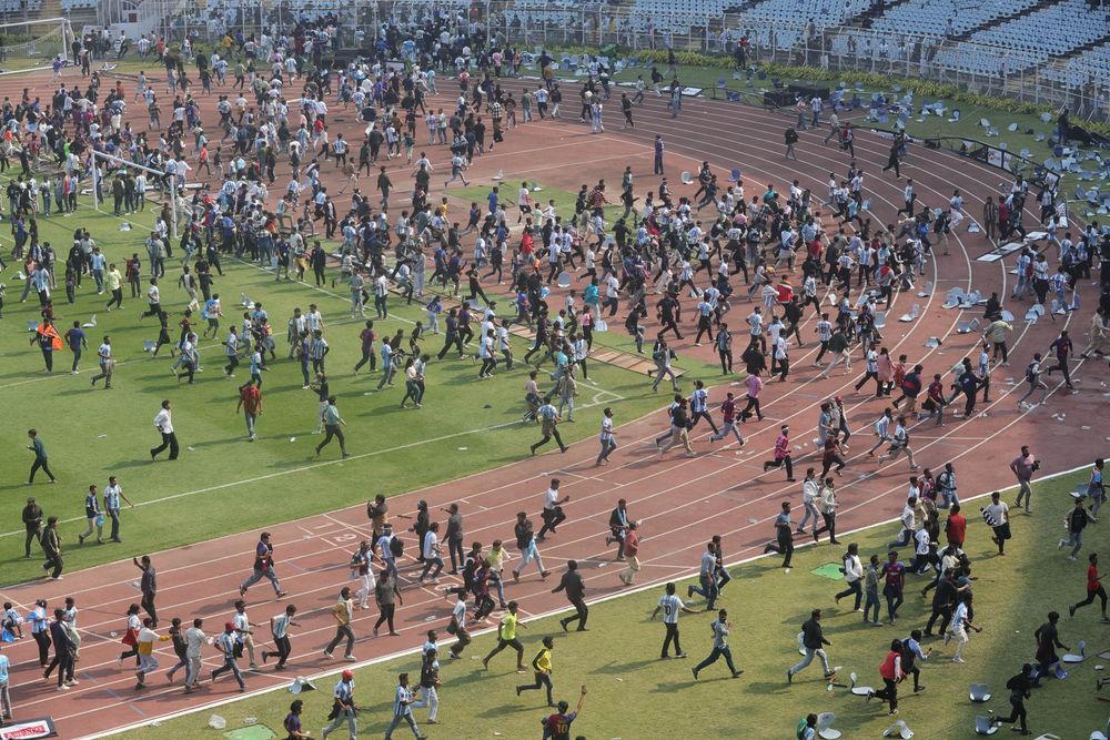 Incidentes en India tras la visita de Lionel Messi