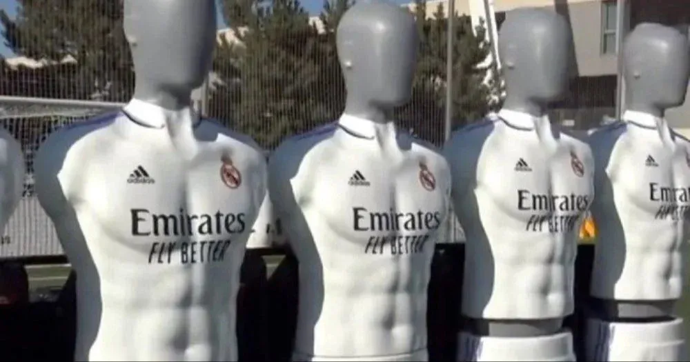 Las barreras movibles, el nuevo chiche que tienen los jugadores de Real Madrid para entrenar