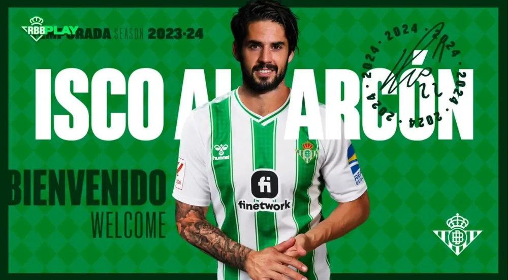 Isco Alarcón es nuevo jugador del Betis
