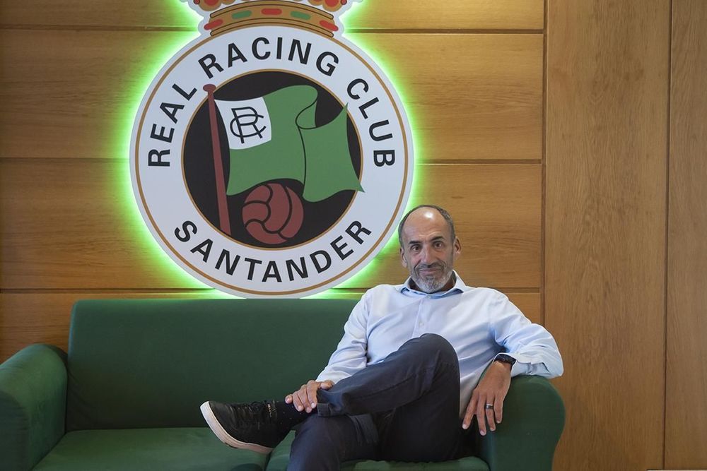 Sebastián Ceria, empresario argentino y accionista mayoritario del Racing de Santander.