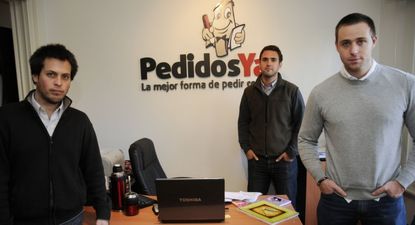 Ruben Sosenke, Álvaro García y Ariel Burschtin