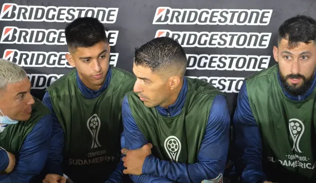 Martín Rodríguez con Suárez, Laborda y Almeida