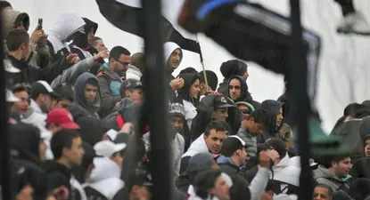 La hinchada de Danubio
