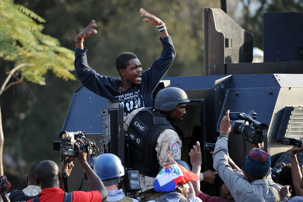 El descontrol en Haití