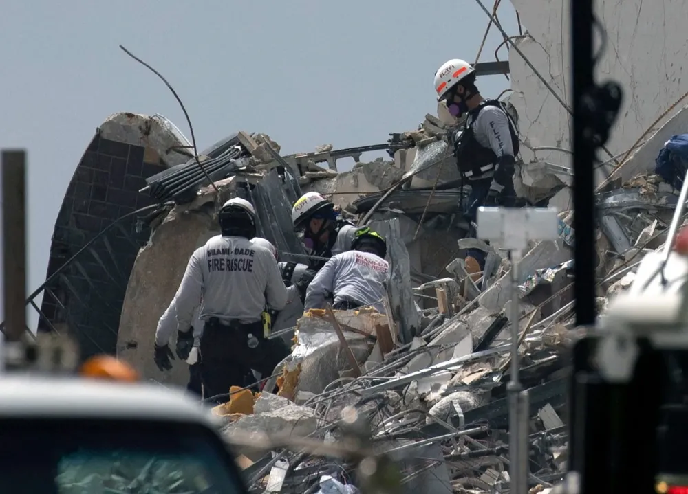 Las tareas de búsqueda entre los escombros prosiguen porque aún hay 124 desaparecidos