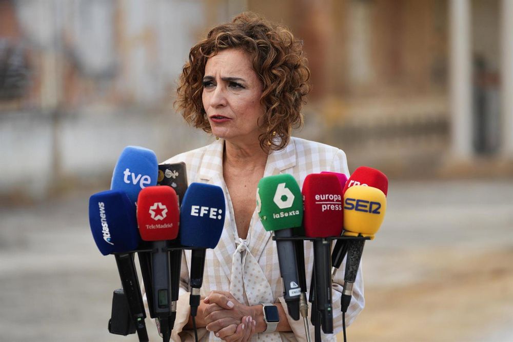 La ministra de Hacienda, María Jesús Montero.&nbsp;