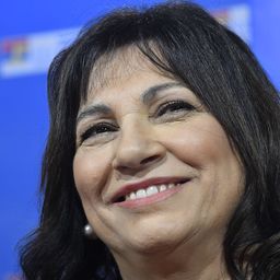 Blanca Rodríguez al ser anunciada como candidata al Senado por el Movimiento de Participación Popular. Archivo