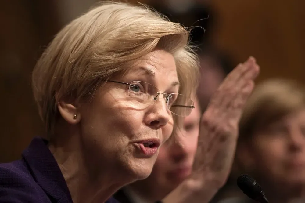 Elizabeth Warren, en enero de 2017