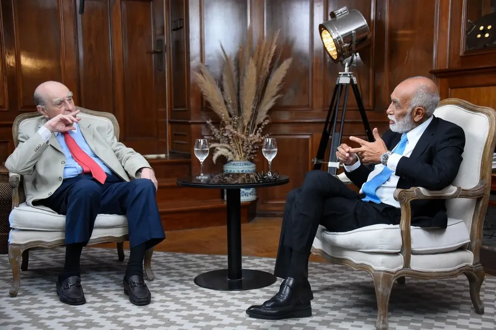 Sanguinetti fue el segundo entrevistado