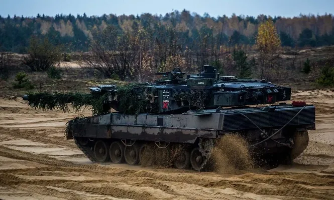 Tanques de guerra en Ucrania (archivo)