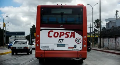 Ómnibus de Copsa. (Archivo)