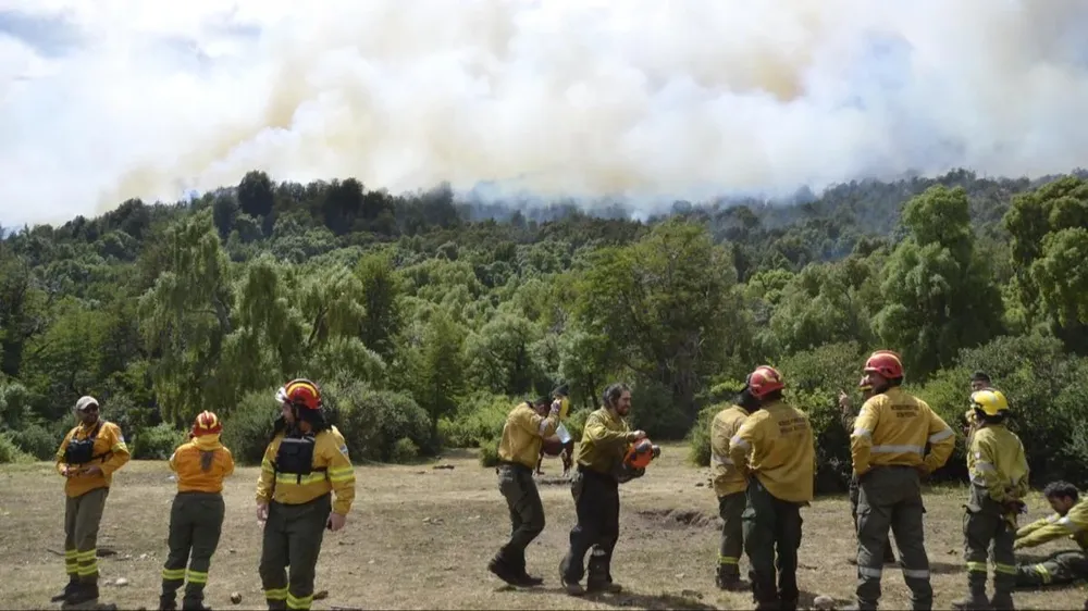 Incendios forestales en Esquel