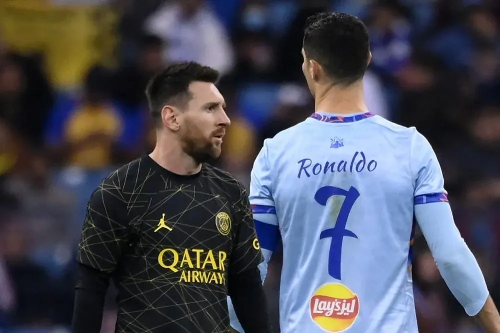 Lionel Messi y Cristiano Ronaldo