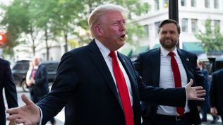 Trump habló con la prensa en Washington sobre el ataque en Qatar