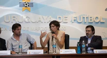 Valentina Prego, presidenta del fútbol femenino