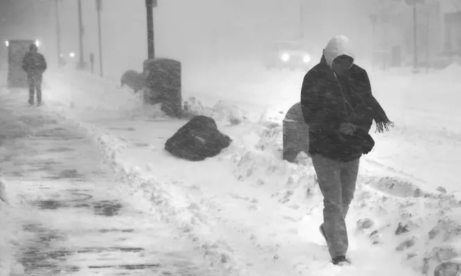 Ciclón invernal con ola de frío y nevadas