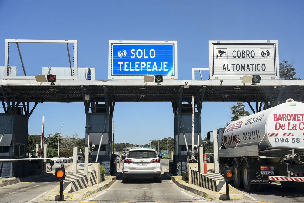 Peaje de Pando. (Archivo)