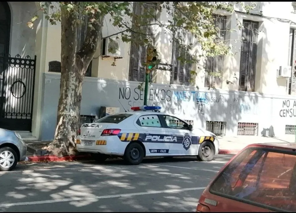 Pintada en el edificio