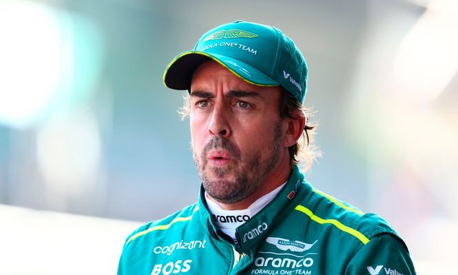 Fernando Alonso, piloto de Aston Martin.
