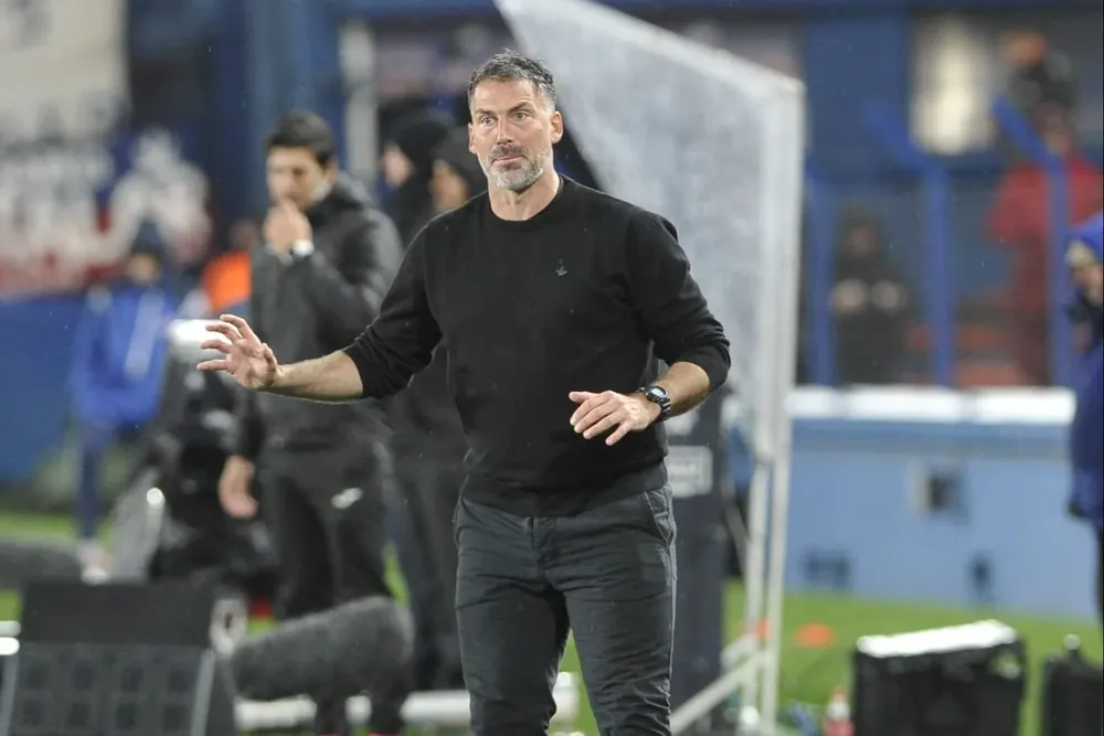 Sebastián Díaz, entrenador de Plaza