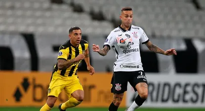 Luan de Corinthians ante Terans de Peñarol, Sudamericana 2021
