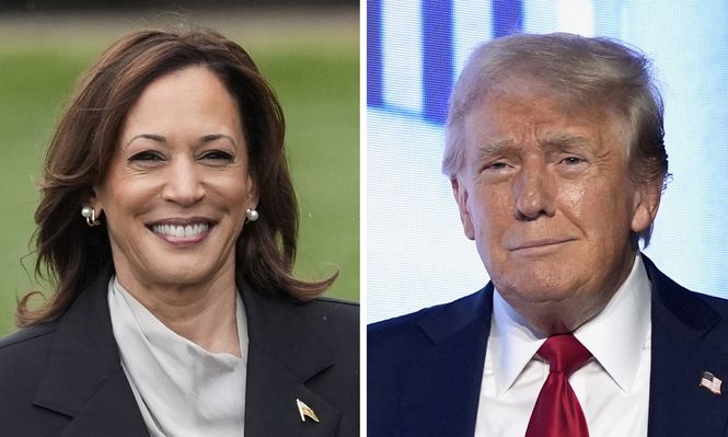 Kamala Harris y Donald Trump