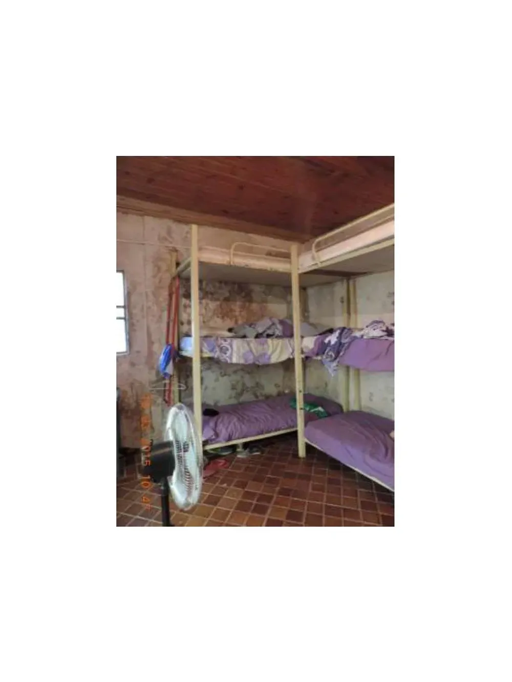 Dormitorio niños del Centro Cevip de Montevideo