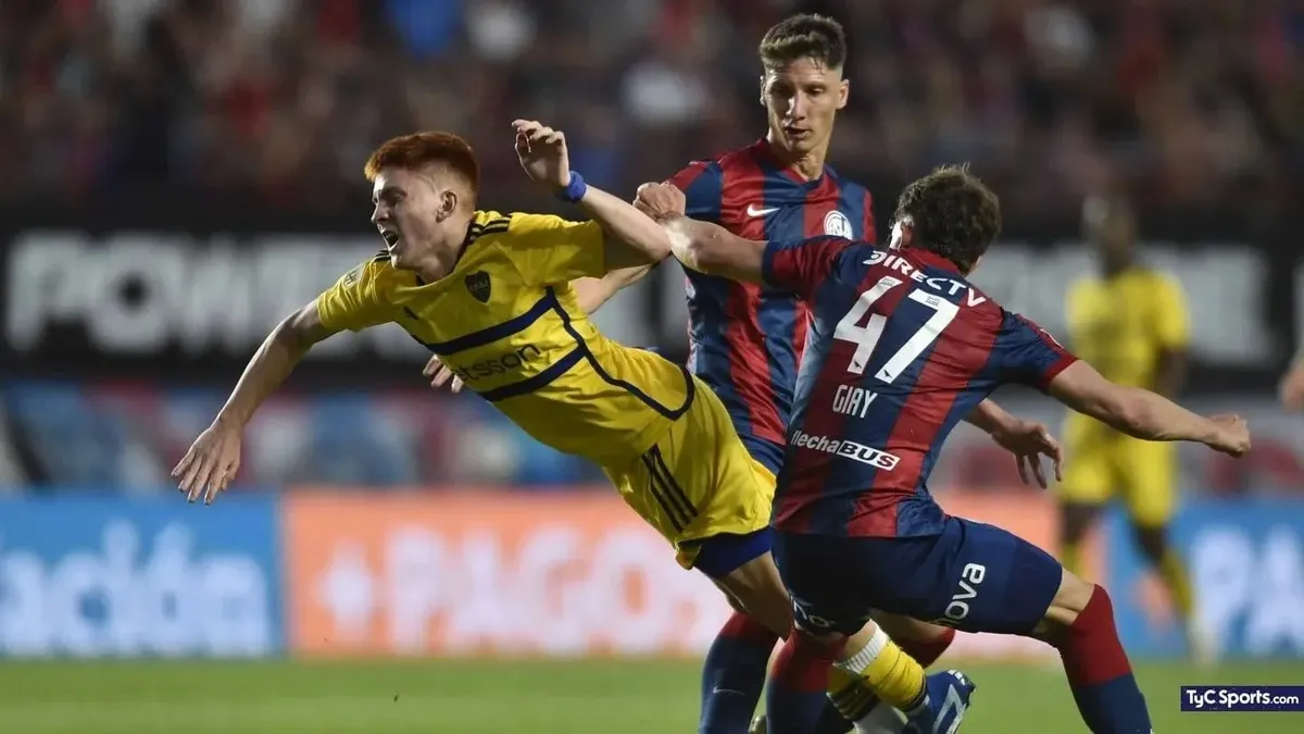 Boca derrotó a San Lorenzo en el final del partido y quedó en zona de ...