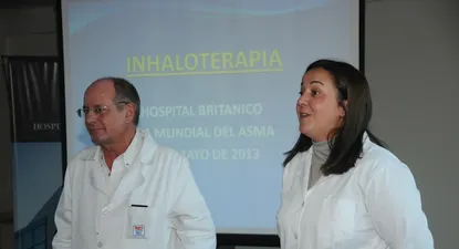 Doctores Javier Pietropinto y Sandra Peña