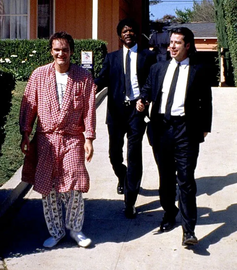 Desestresados los protagonistas de Pulp Fiction