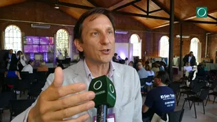 Gastón Re, sommelier argentino, visitó Uruguay.