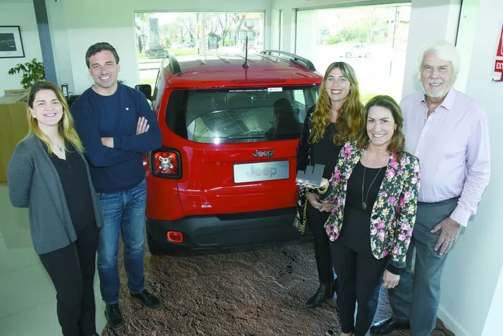 Josefina Romero, Esteban Barreiro, María José Caponi, Gabriela Coletto y Juan Carlos Gorini