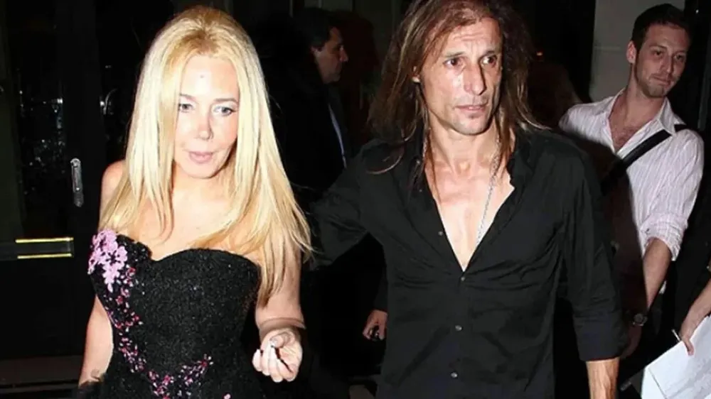 Claudio Caniggia y Mariana Nannis cuando aún eran pareja