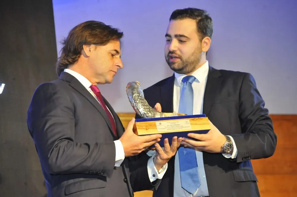 Luis Lacalle Pou recibe Premio Jerusalén