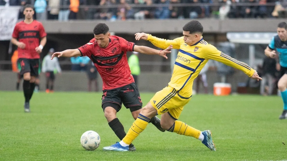 Boca perdió contra Platense por 1 a 0.