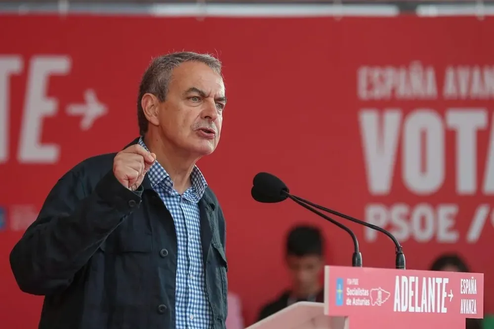 El expresidente del Gobierno José Luis Rodríguez Zapatero.