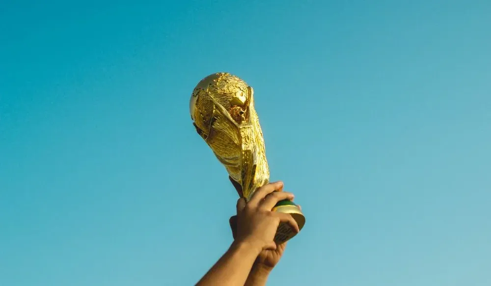 El trofeo de la Copa del Mundo