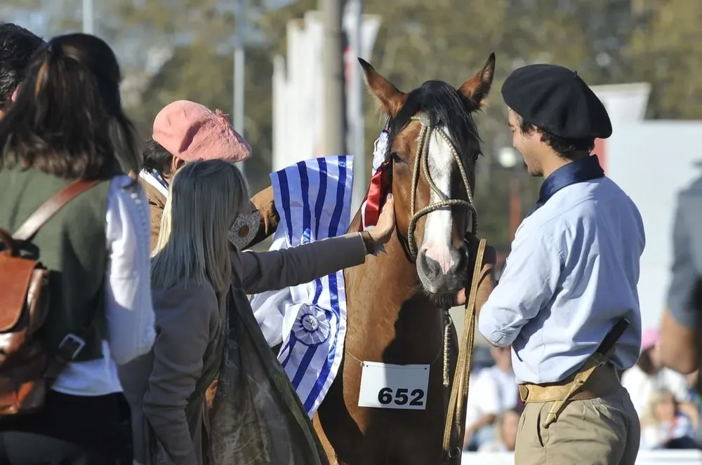Beatriz Argimón coronó a los mejores en la Expo Prado.