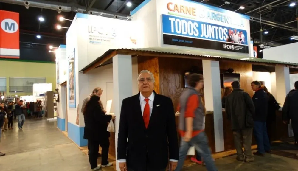 Presidente del Instituto de la Promoción de la Carne Vacuna Argentina, (IPCVA), Gonzalo Alvarerz Maldonado