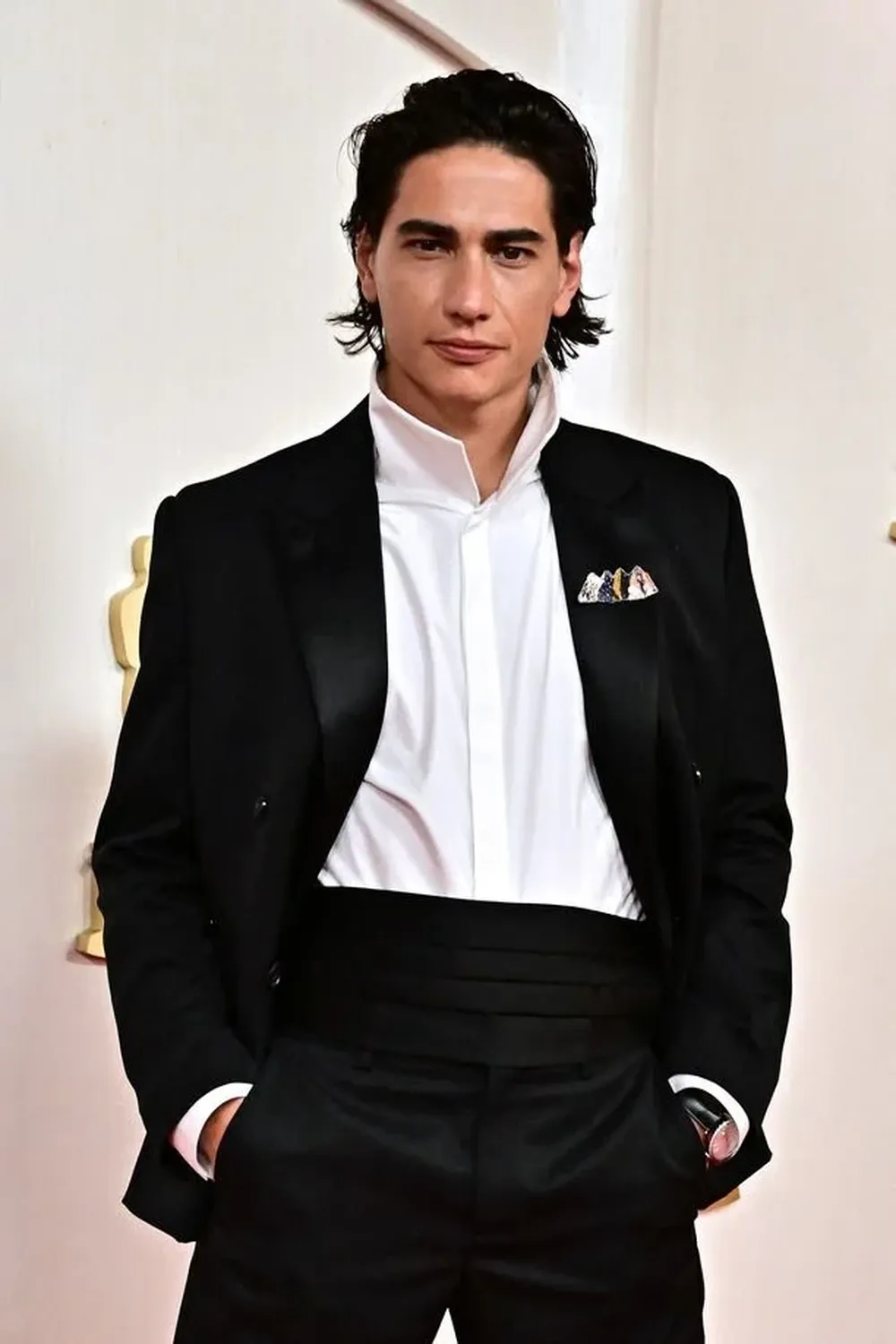 Enzo Vogrincic en la última gala de los Oscar