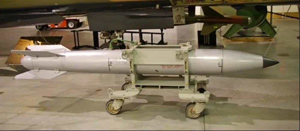 La bomba nuclear B-61 es parte del arsenal estadounidense desde los años de la Guerra Fría.
