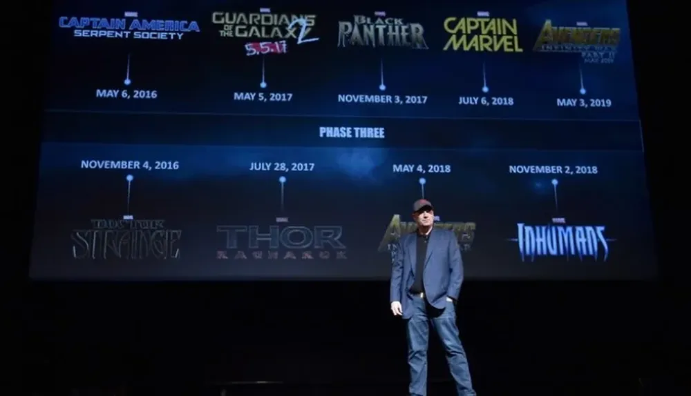 El presidente de Marvel Studios, Kevin Fiege, anuncia nuevas películas